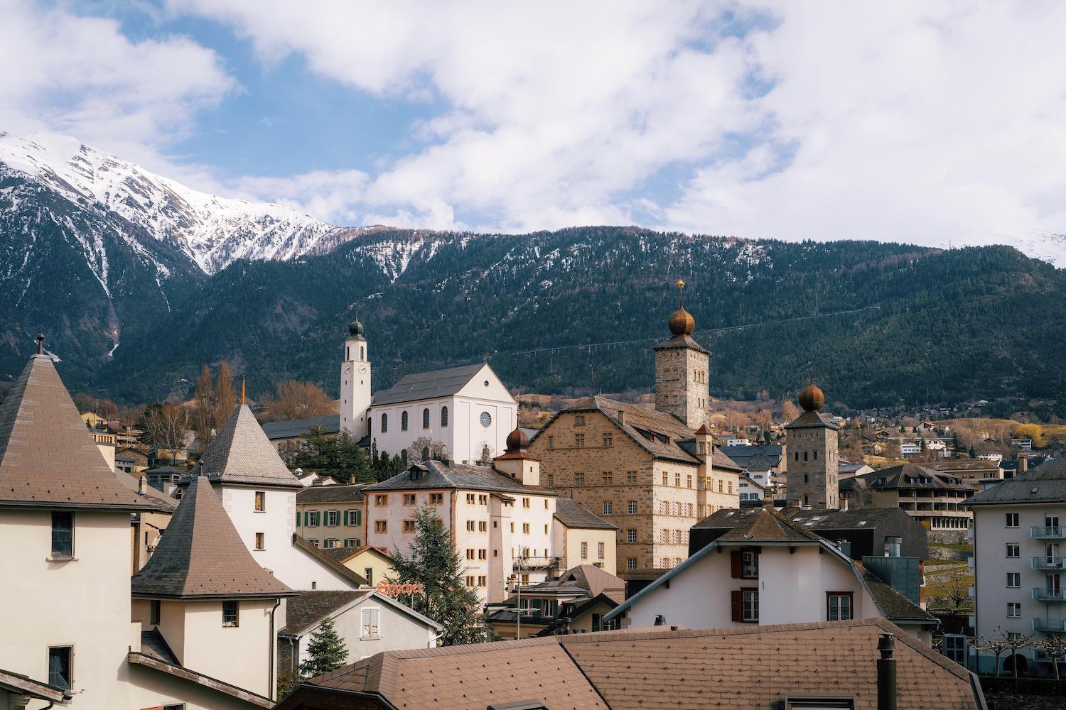 Hotel Stockalperhof Brig Rom bilde